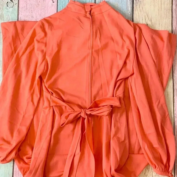 Vintage long sleeve maxi dress - Picture 8 of 11